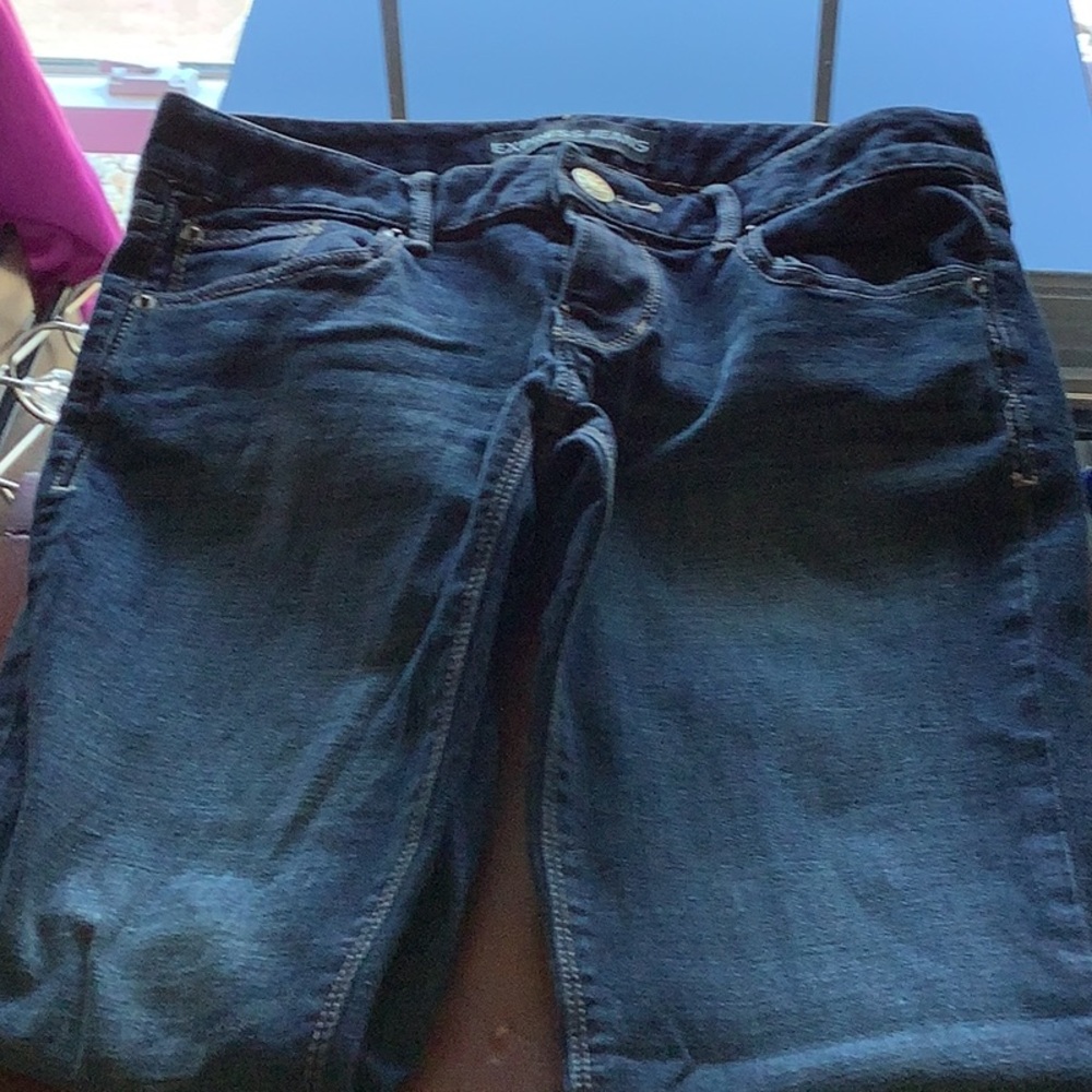 Blue Barely Boot low rise Stella Jeans with Faded Denim Look.